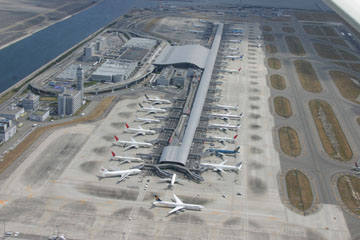 関西国際空港（関空）空撮